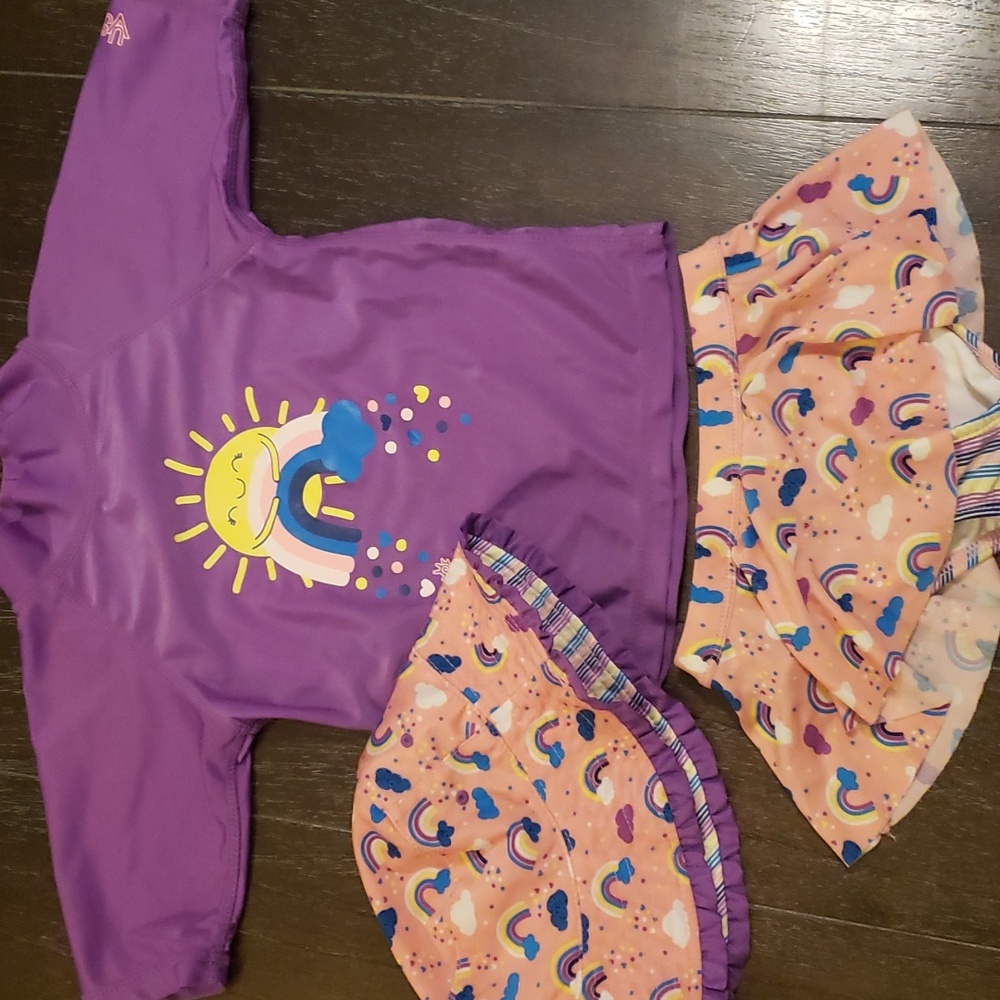 Rashguard swim set